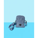 Steel Blue Pooch Pouch